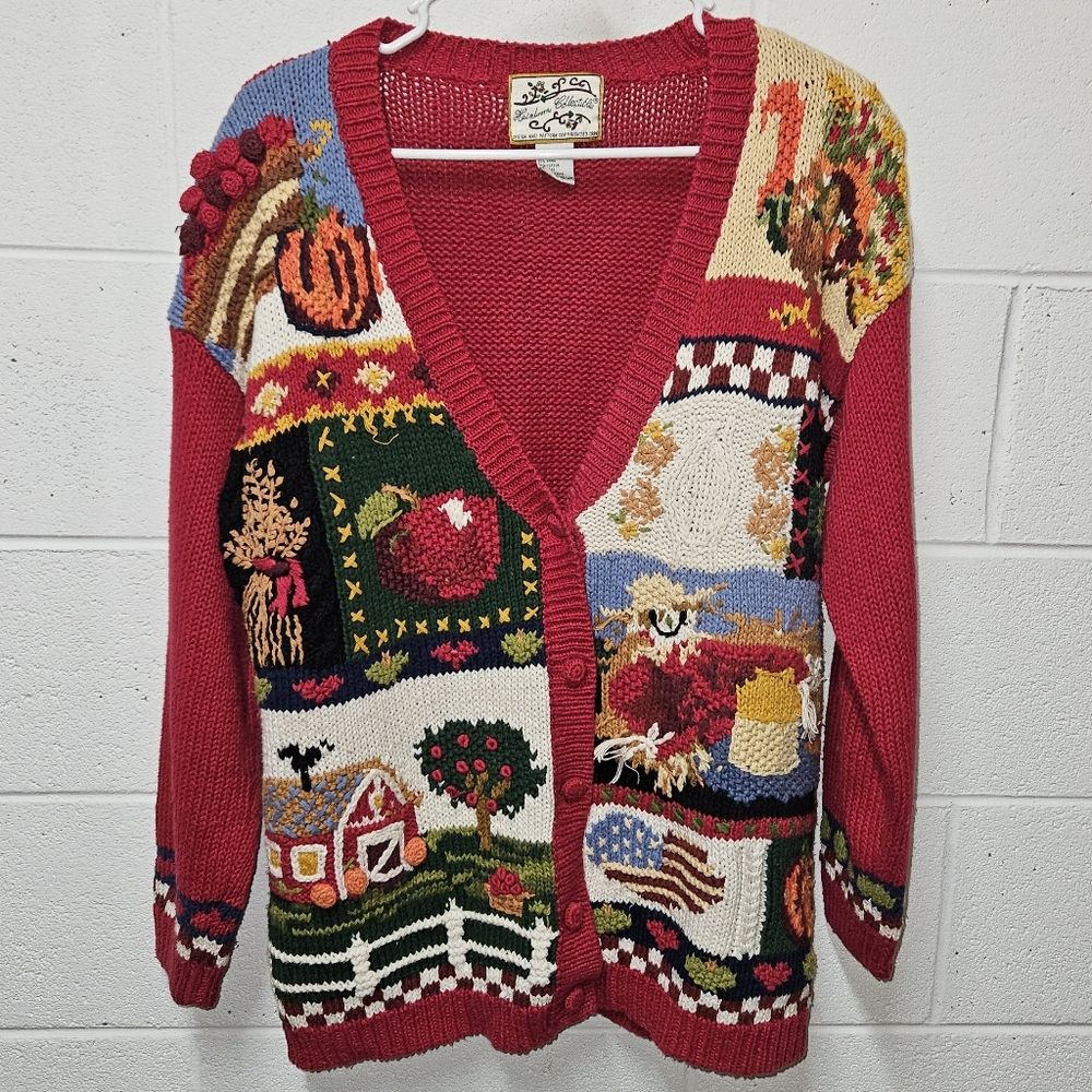 Heirloom Collectables Size Small Vintage Fall Sweater